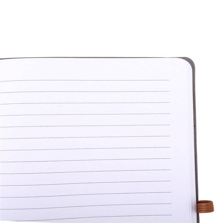 Die Federführende | Notizbuch in A5 mit keltischem Knoten und Stift