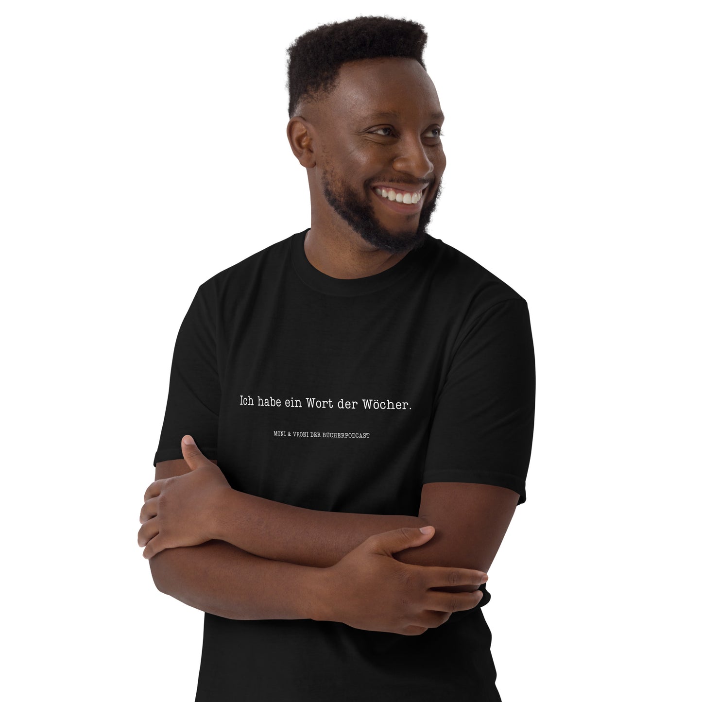 Moni & Vroni Der Bücherpodcast T-Shirt Wort