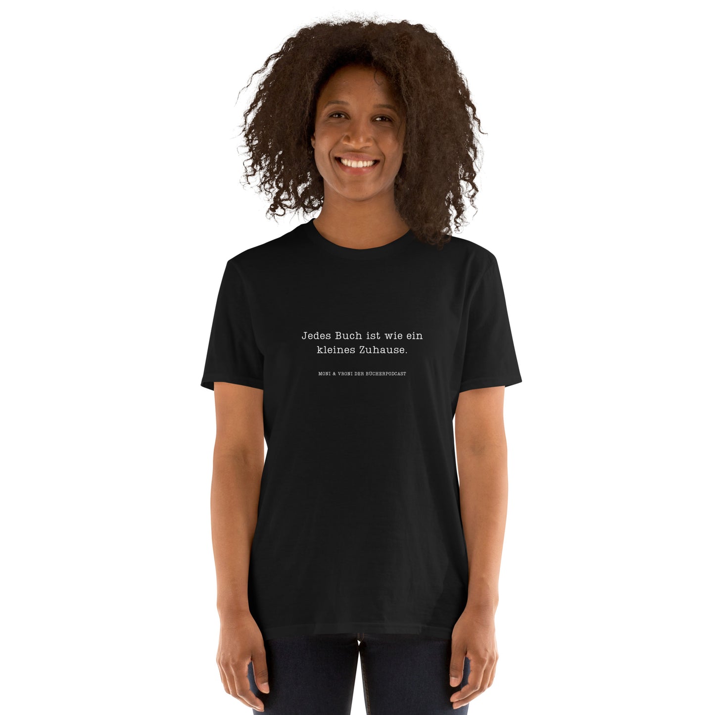 Moni & Vroni Der Bücherpodcast T-Shirt Zuhause