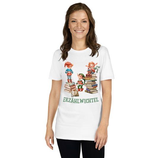 Erzählwichtel Unisex-T-Shirt für junge und alte Geschichtenerzähler